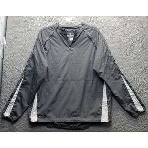 Holloway Golf Rain Jacket Mens Large Multi Waterproof Convertible Zip Off Sleeve